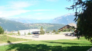 vue depuis le chalet